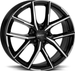 ALUTEC Alutec Aveleno diamond-black frontpolished 8x18 5x108 ET45 CB70,1 60°