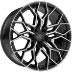 Msw MSW 51 Gloss Black Full Polished 9x20 5x120 ET40 CB64,1 60° 1050 kg