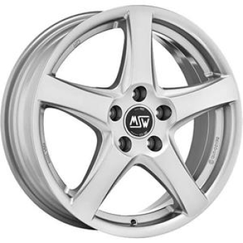 MSW 78 Full Silver 6,5x17 5x112 ET49 CB66,6 R14 580 kg