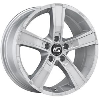 MSW Sahara 5 Full Silver 8x18 5x112 ET45 CB75,0 R12 950 kg