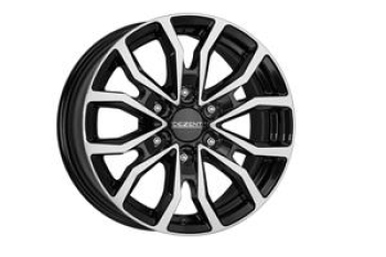 Dezent KC dark Black/polished 6,5x16 6x130 ET54 CB84,1 R14 1350 kg