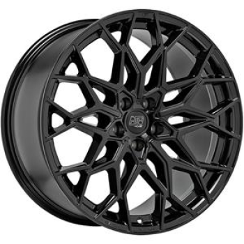 MSW 51 Gloss Black 10,5x20 5x112 ET40 CB66,6 60° 1050 kg