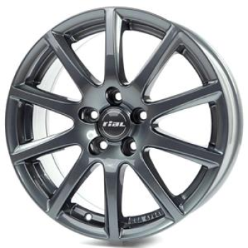 Rial Milano titanium 7x17 5x114.3 ET40 CB70,1 60° 725 kg